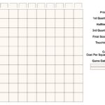 10 Best Printable Football Pool Grid Sheets Printablee