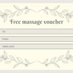 10 Best Printable Massage Gift Certificate Template Printablee