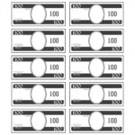 10 Best Printable Play Money Actual Size Printablee