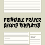 10 Best Printable Prayer Sheets Free Templates Printablee