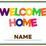 10 Best Welcome Home Signs Printable Printablee
