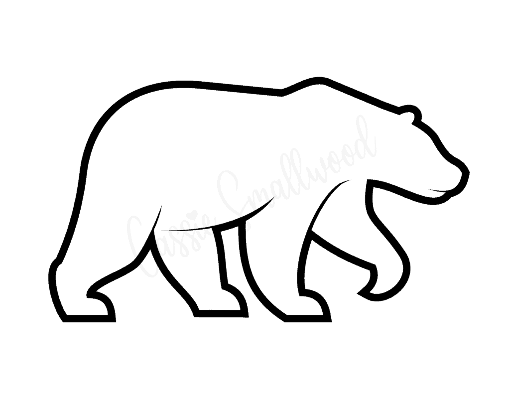 10 Cute Polar Bear Templates Cassie Smallwood Fillable Form 2023