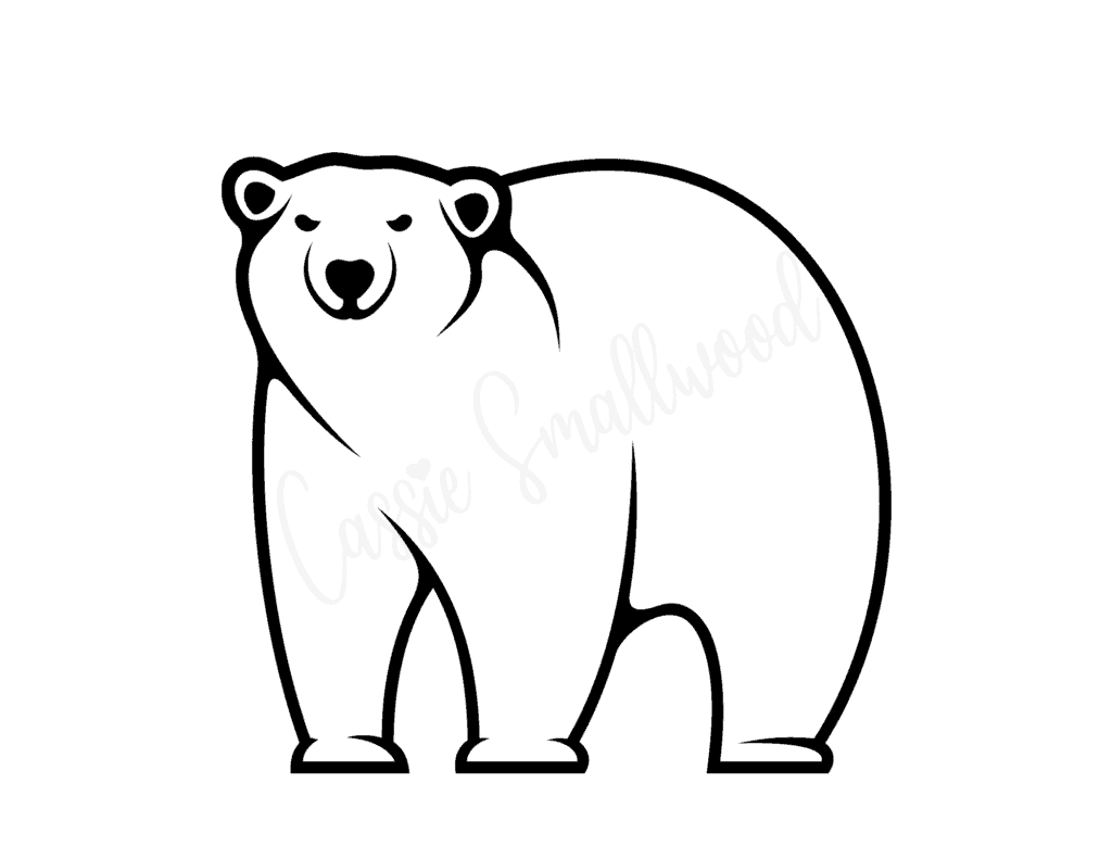 10 Cute Polar Bear Templates Cassie Smallwood