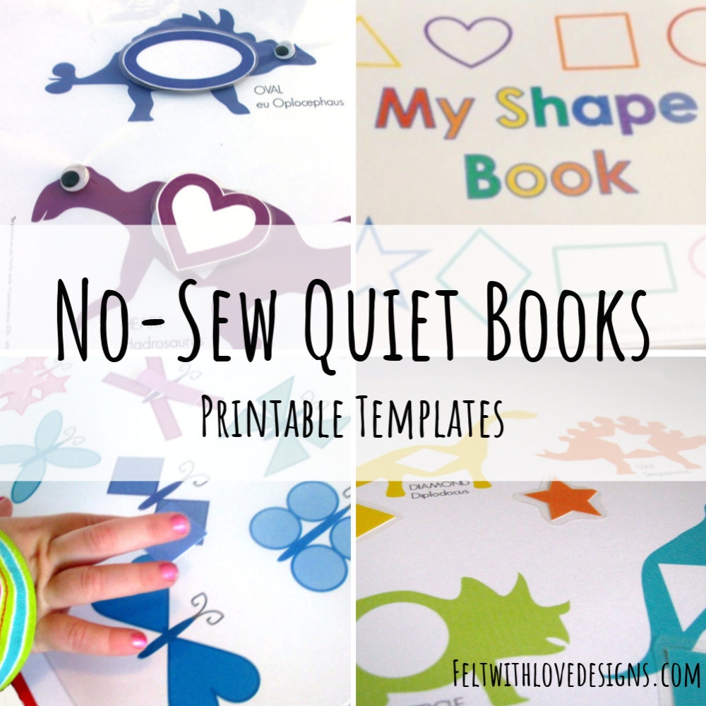 Pdf Free Printable Quiet Book Templates