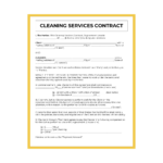 11 Best Free Printable Cleaning Business Forms Printablee