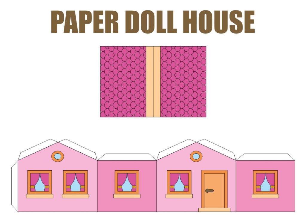 Free Printable Dollhouse Templates