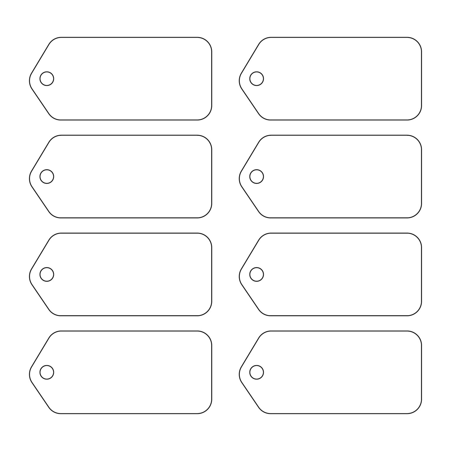 12 Best Free Printable Template For Gift Tags Printablee Fillable 