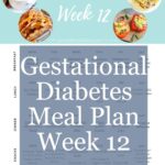 12 Weekly Gestational Diabetes Meal Plans Ideas The Gestational Diabetic
