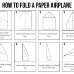 14 Best Printable Paper Airplane Templates Printablee