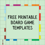 14 Free Printable Board Game Templates HobbyLark