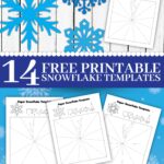 14 Free Printable Paper Snowflake Templates Frugal Mom Eh
