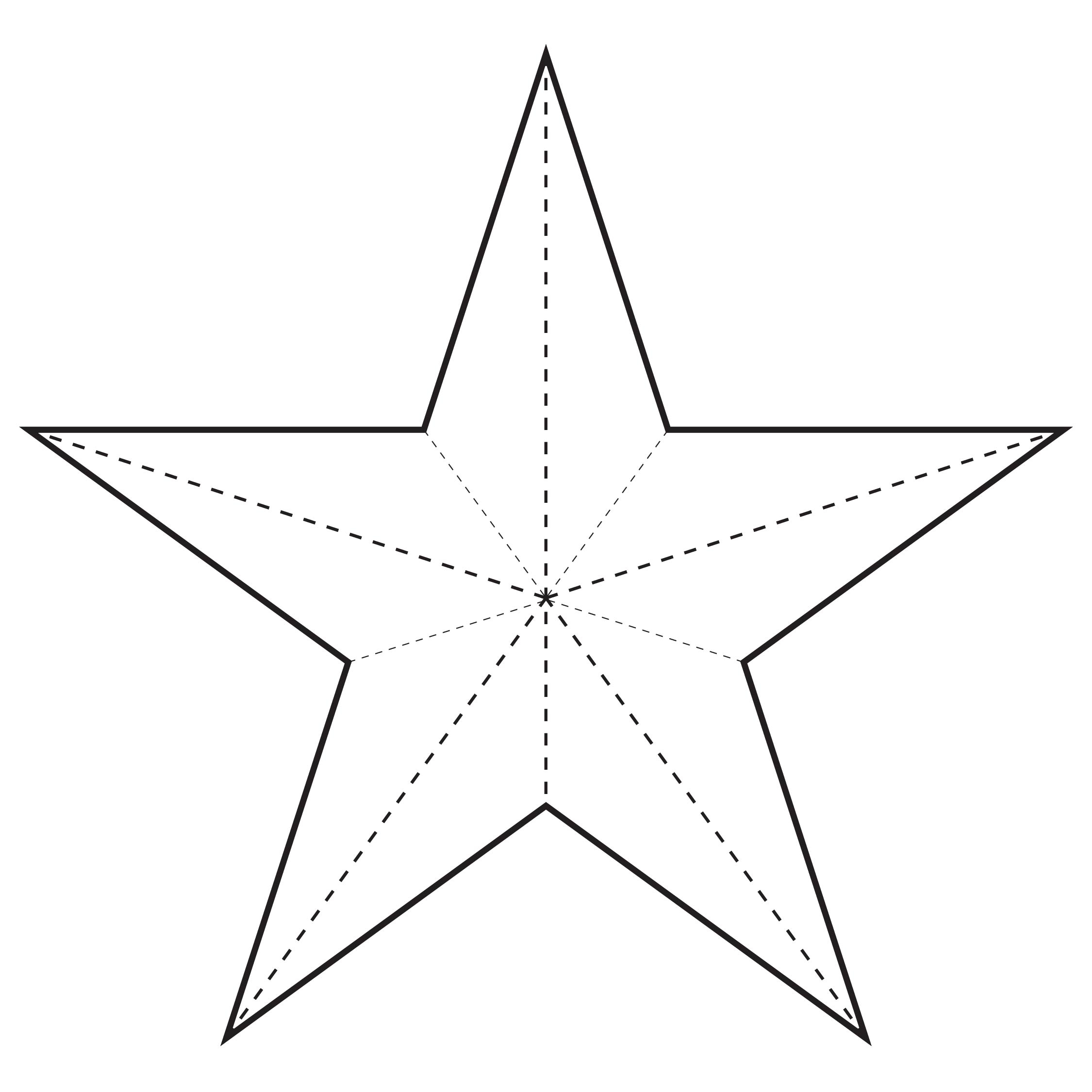 15 Best Christmas Star Template Printable Printablee