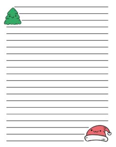 Template Free Printable Free Christmas Writing Paper - Fillable Form 2024
