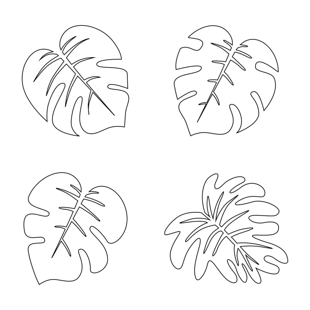 16 Best Palm Leaf Template Printable Printablee
