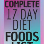 17 Day Diet Cycle 1 Cycle 2 Cycle 3 Food List Healthy Happy Smart