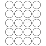 17 Sizes Of Printable Circle Templates Cassie Smallwood