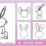 20 Best Easter Bunny Printables World Of Printables