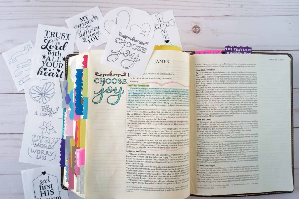 Printable Free Bible Journaling Templates Pdf