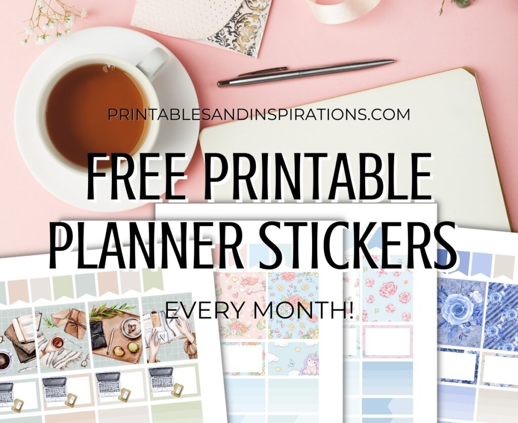 Free Printables Planner Stickers