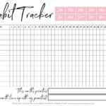 21 Free Printable Habit Trackers The Petite Planner