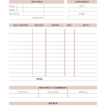 23 Free Printable Budget Templates To Use In 2023 Life And A Budget