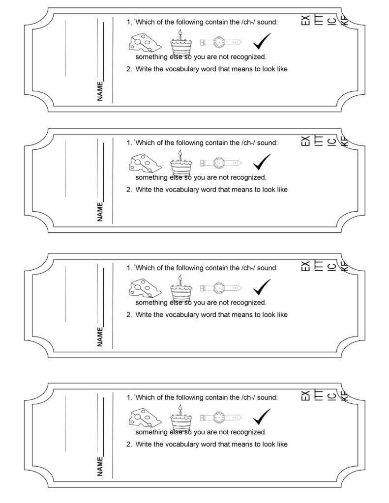 24 Printable Exit Ticket Templates Word PDF TemplateLab