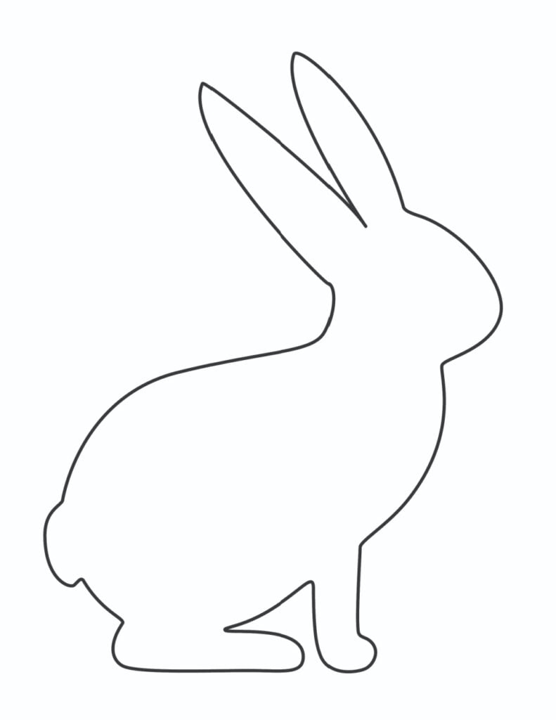 Bunny Printable Template