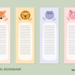31 Free Printable Bookmark Templates Word PDF