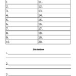 38 Printable Spelling Test Templates Word PDF TemplateLab