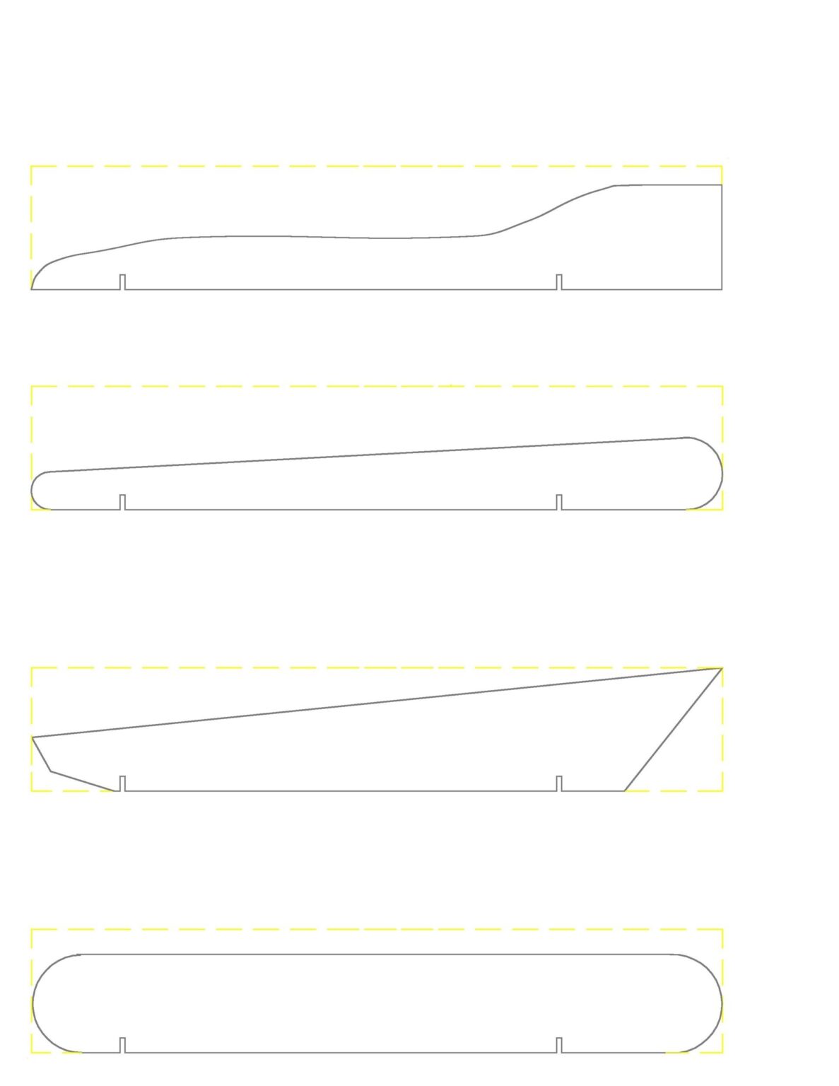 Printable Pinewood Derby Wedge Template Fillable Form 2023