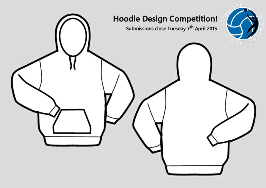 Printable Hoodie Design Template