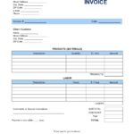 40 Printable Landscaping Invoice Templates Examples