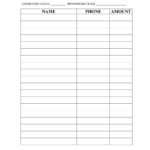 40 Silent Auction Bid Sheet Templates Word Excel TemplateLab