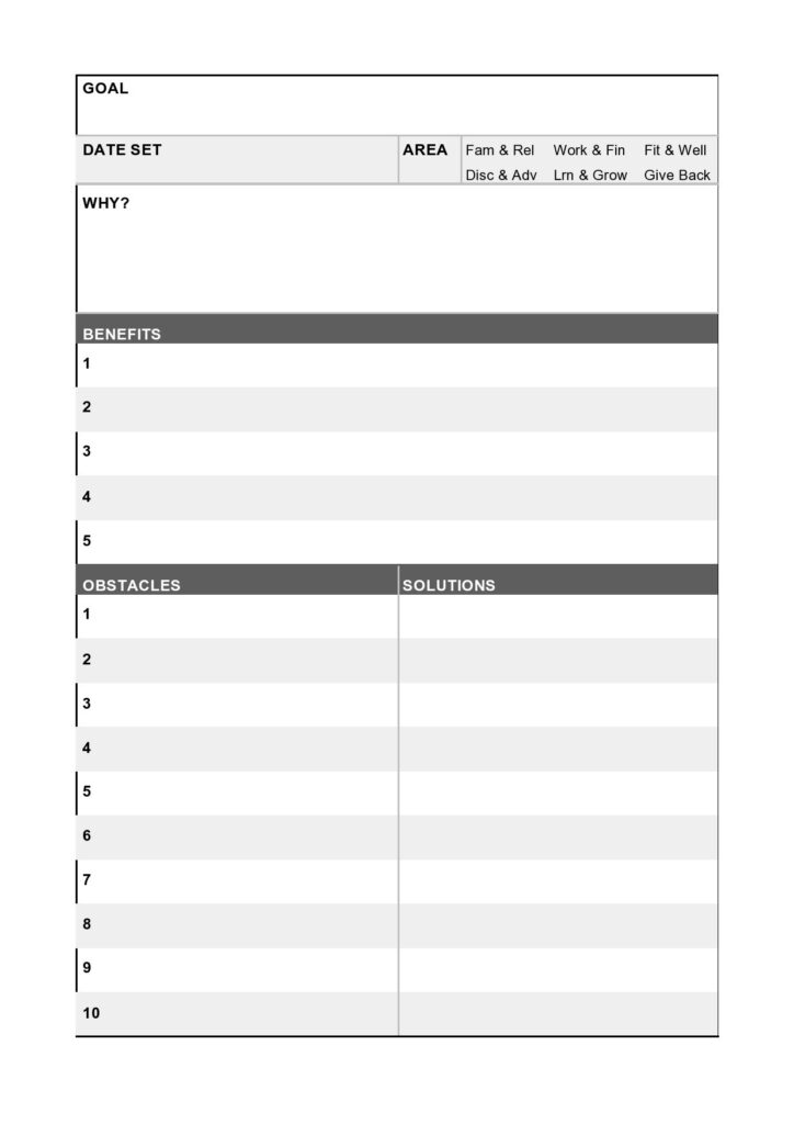 40 Useful 5 Year Plan Templates Personal Career Business 