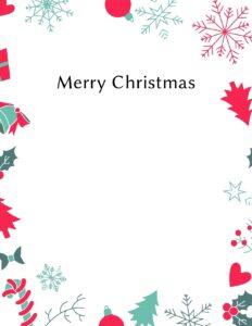 Printable Holiday Letter Templates - Fillable Form 2025