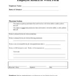 49 Best Return To Work Work Release Forms TemplateLab