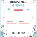 5 Best Free Printable Christmas Dinner Menu Templates Printablee
