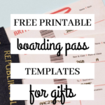 5 Free Boarding Pass Templates For Gifts Boarding Pass Template Ticket Template Free Ticket Template Free Printables