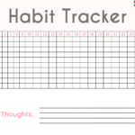 50 Bullet Journal Habit Tracker Ideas Printables NunziaDreams