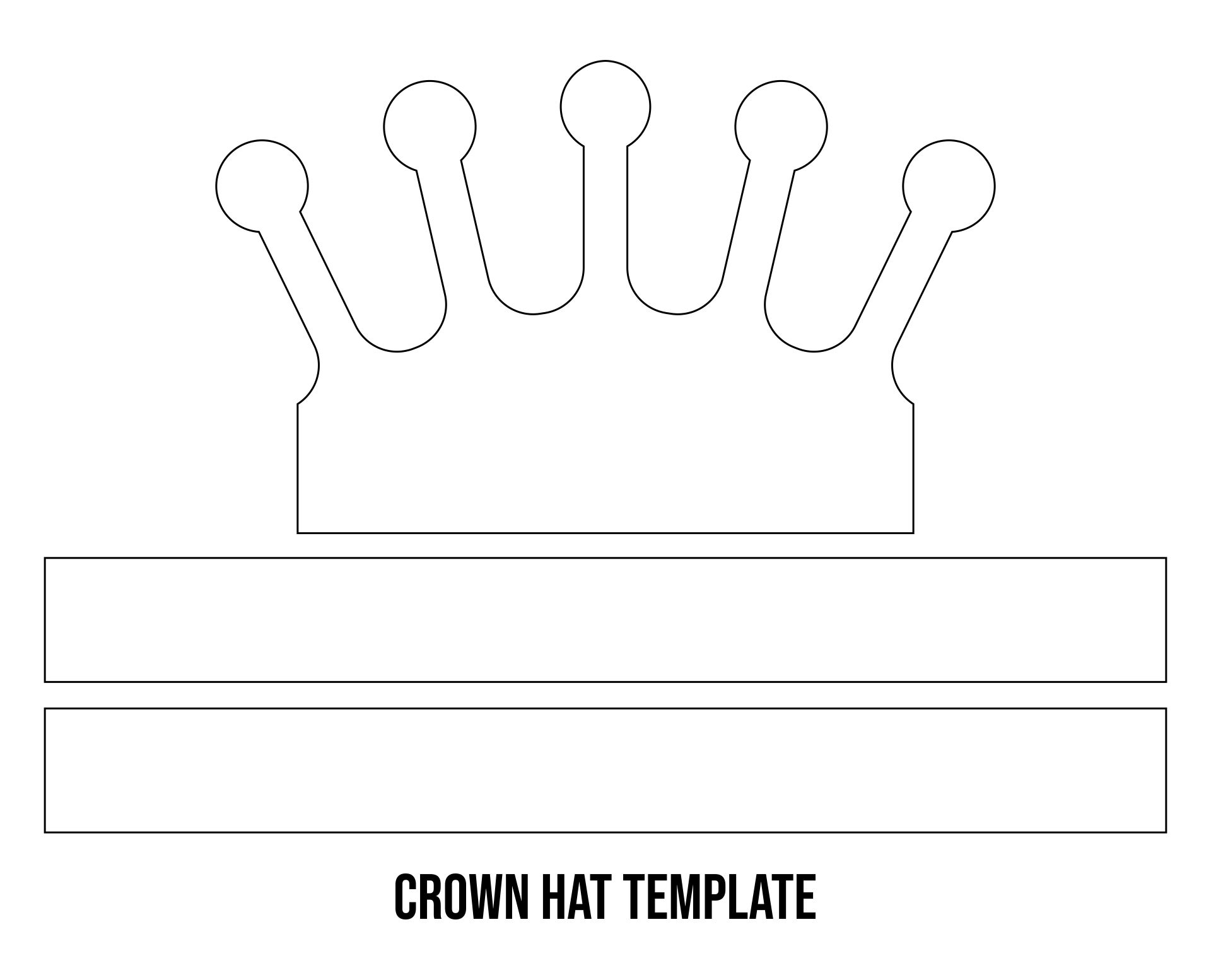 Wearable Paper Hat Template Printable Fillable Form 2023