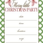 7 Best Free Printable Christmas Invitation Templates Printablee
