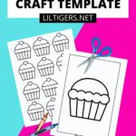 9 Best Cupcake Templates And Coloring Pages Lil Tigers