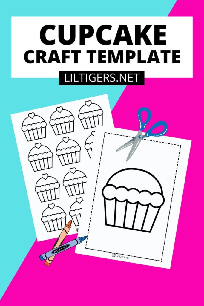 Printable Cupcake Template