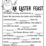 An Easter Feast Children s Ad Lib Woo Jr Kids Activities Children s Publishing