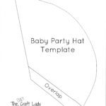 Baby Party Hats And FREE Printable Template The Crazy Craft Lady