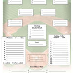 Baseball Depth Chart Template Fill Online Printable Fillable Blank PdfFiller