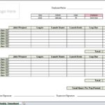 Bi Weekly Employee Timesheet Template Excel With Training Etsy de