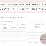 Biweekly Paycheck Budget Tracker C Grafik Von PlannersByBee Creative Fabrica