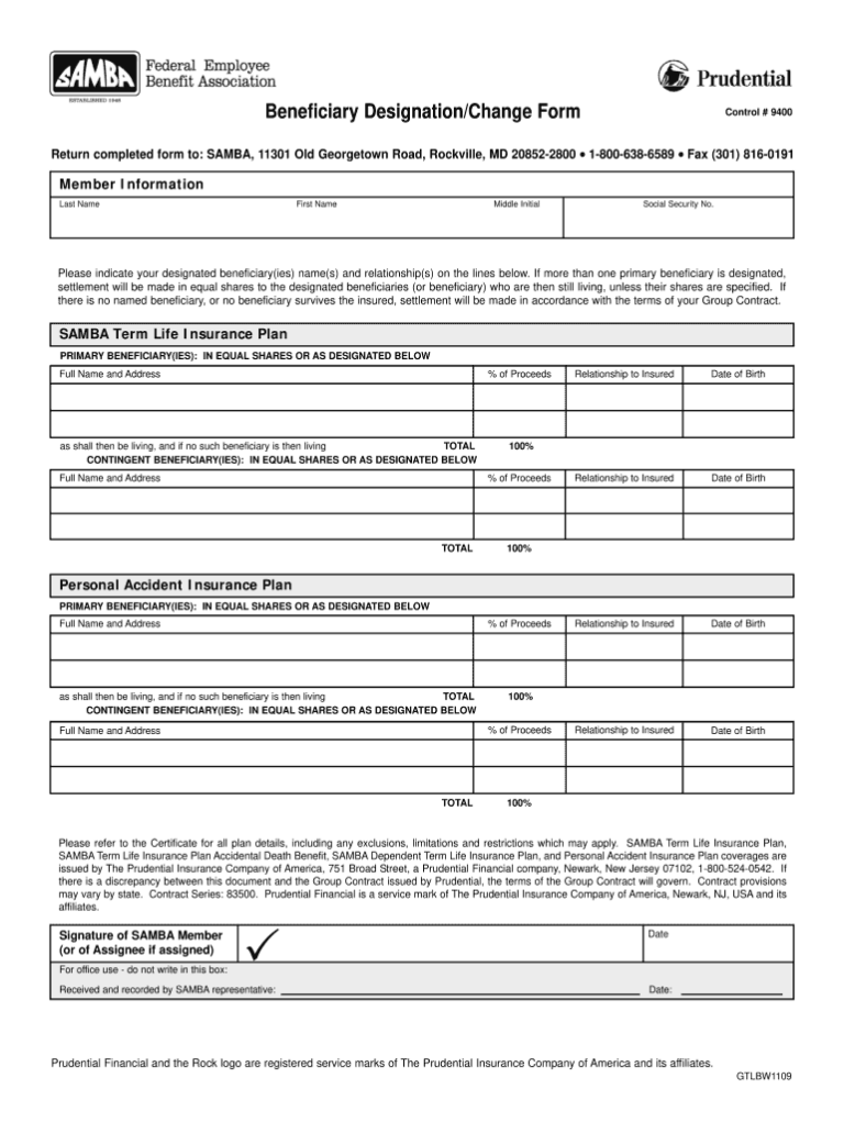 Printable Beneficiary Forms Fill Online Printable Fillable Blank My Xxx Hot Girl