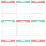 Blank Cleaning Checklist Template Cleaning Schedule Templates Cleaning Schedule Schedule Template